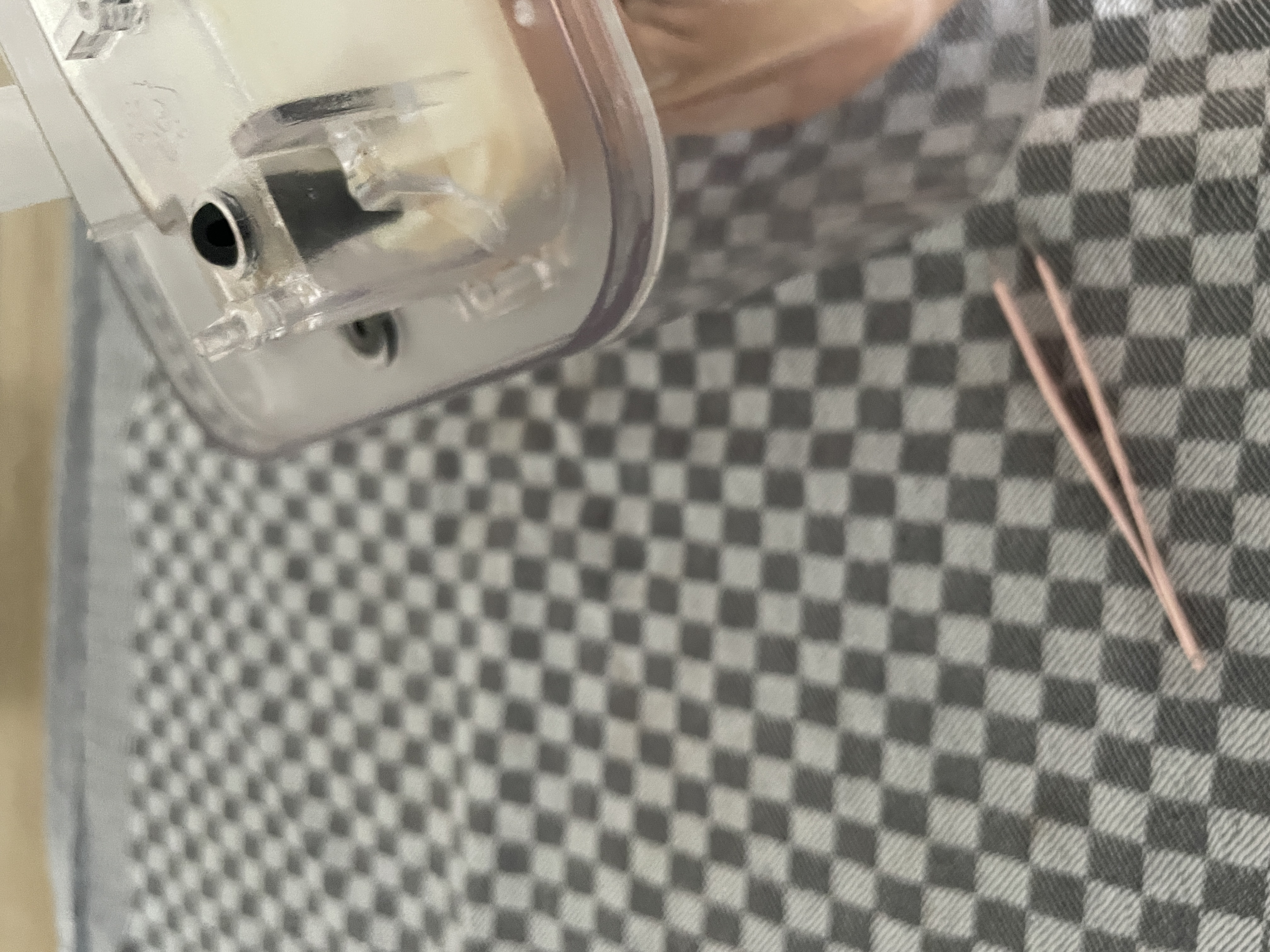 Plug removed
