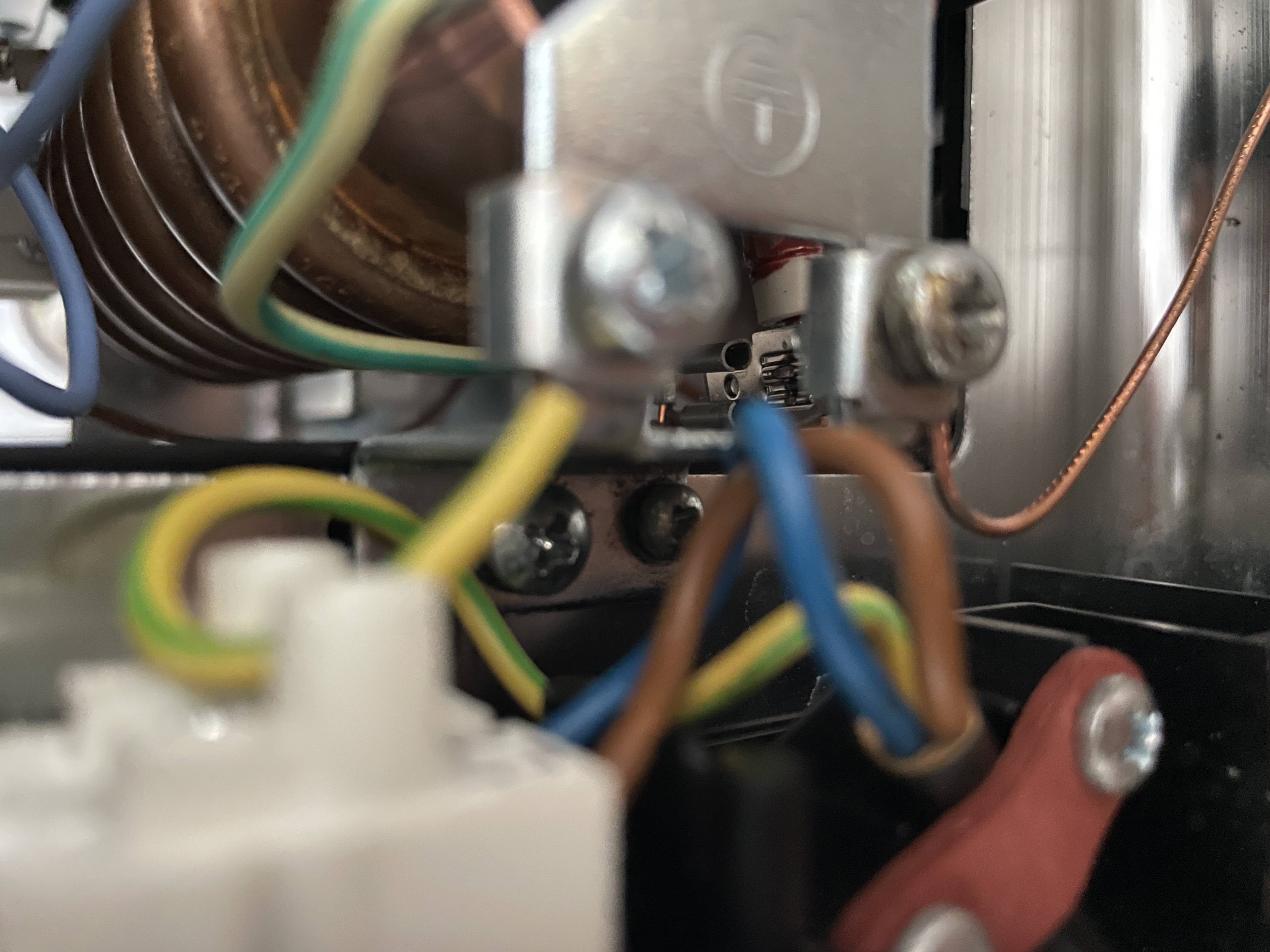 Small screw inside